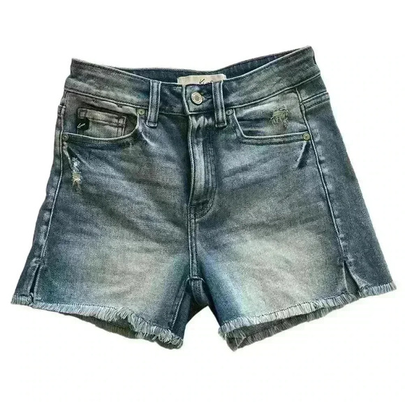 KanCan Levy High Rise Shorts, EUC, Medium Wash, Size S - Picture 1 of 9